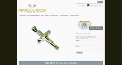 Desktop Screenshot of personaltouchjewelers.com